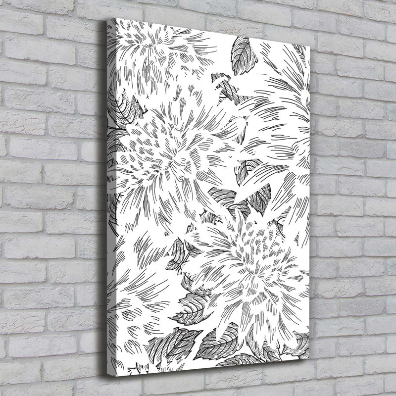 Peonies - Wrapped Canvas Print