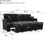 Sleeper Sofa, Sectional with Pull-Out Bed, Reversible Chaise-2113775501