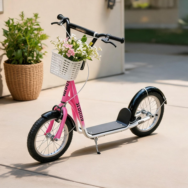 Jouets pour bébé avec capacité de charge de 220 lb, finition noire, structure en métal et rose
