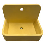 Newterra Handmade Concrete Wall/Vessel 22" Bathroom Sink