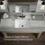 Robinet de lavabo de salle de bain central Riff, 1,2 gal / min-85794816