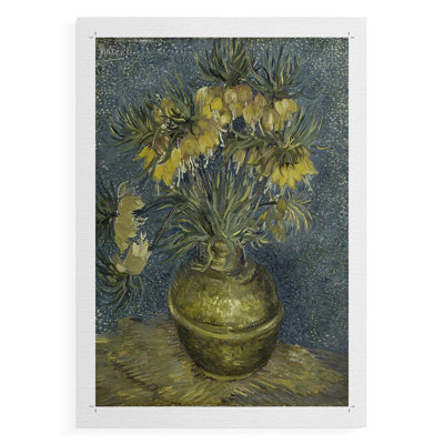 Imprimé floral rétro CCLI - reproduction de toile seulement - non encadrée