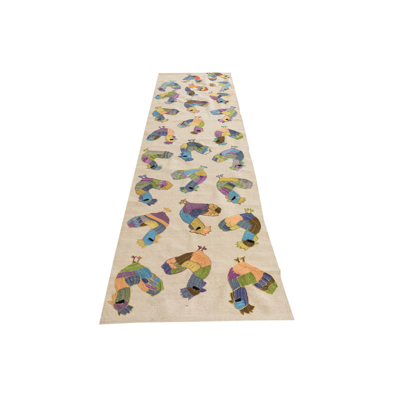 Tapis de couloir crème Odell