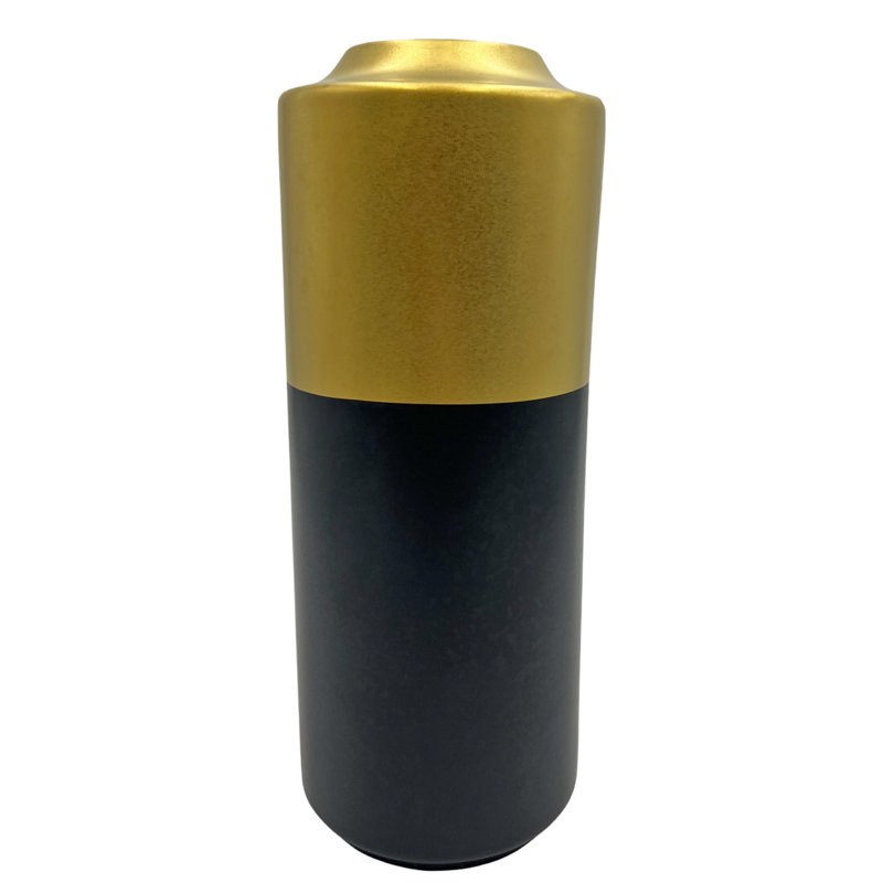 Vase de table Kimilee, H 10,5 po x l 4,5 po x P 4,5 po