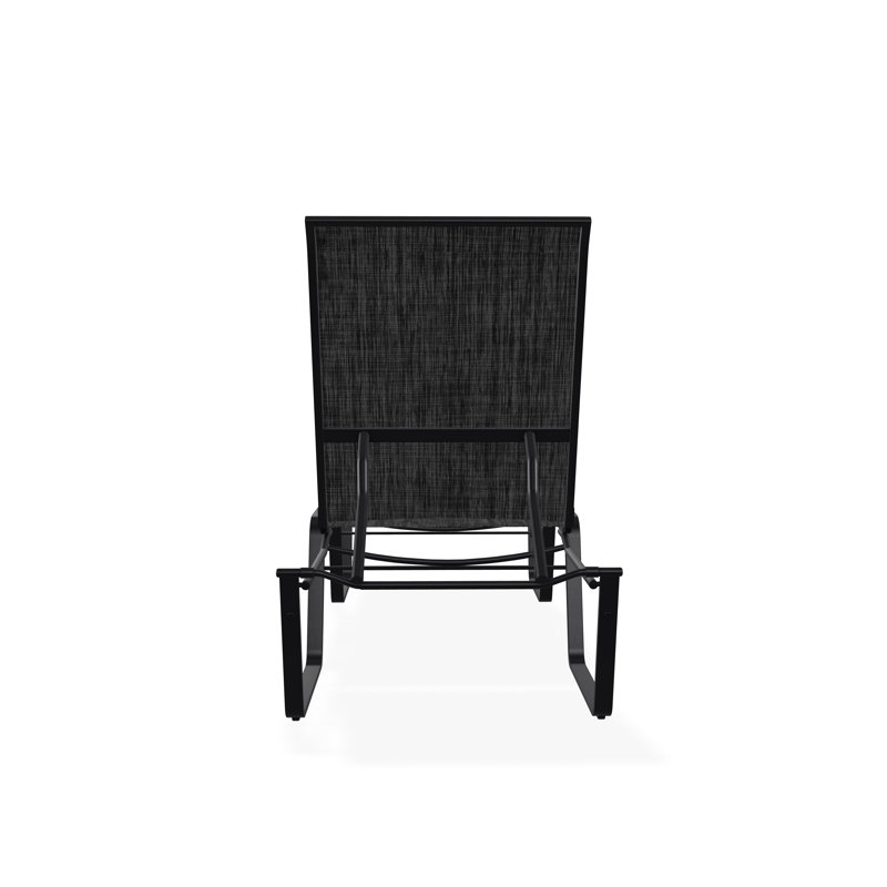 Chaise sans accoudoirs empilable Aruba II, Ombre Augustine, Noir