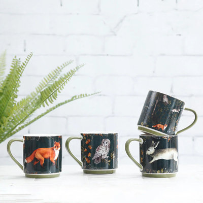 Bone China Latte Mug