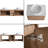 Greythor  72'' Wall-Mounted Double Bathroom Vanity With Ceramic Sink & Storage Shelves,72'' Double Bathroom Vanity Set With Engineered Stone Top-608480527-608291866