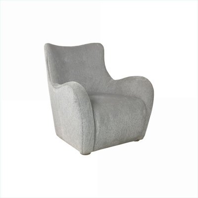 For Small Living Rooms and Cozy Reading Nooks: Swivel Accent Arm Chair Compact Classic Gray Polyester Fabric