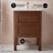Nadar 24" Freestanding Bathroom Vanity in Brown Oak with Sink Top-1895706645-1895706630