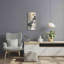 Red Barrel Studio® «Gilded Collage II» par Chris Paschke, art mural en métal-1209172339