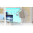 Full Loft Bed With L-Shaped Desk And 7 Storage Drawers,Metal Full Size Loft Bed For Led Lights And Charging Station,13.11" H Safety Guardrail And Ladder,No Box Spring Needed, White-936655608-927317987