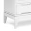 Armoire de rangement Mid-Century moderne en bois franc de 48 po de large Harper