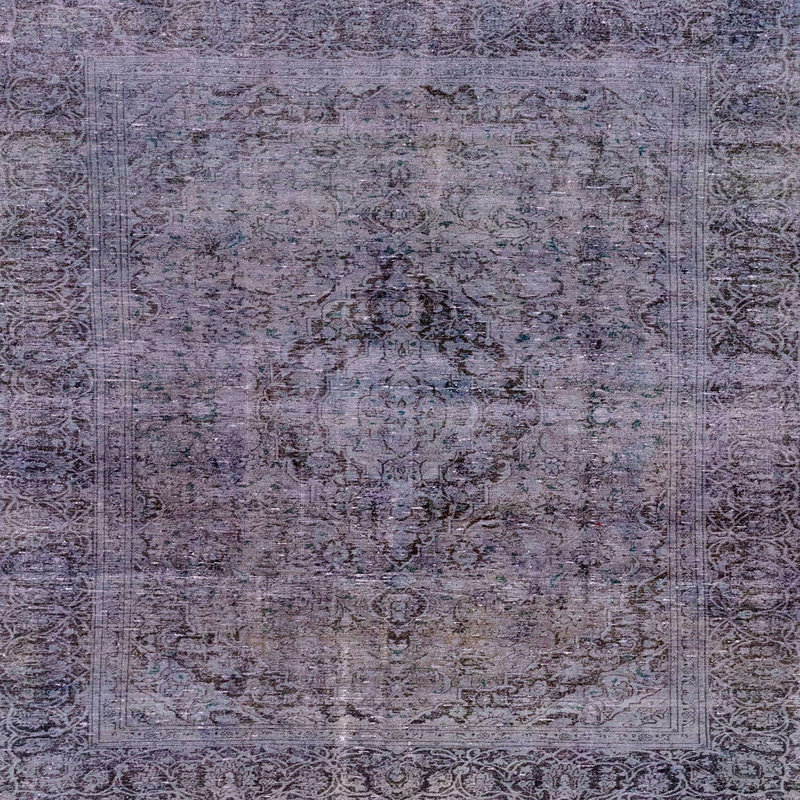 Tapis abstrait moderne 2088, Carré 8 pi