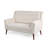Flared Arm Settee Sofa-1673654007