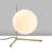 Modern Gold Table Lamp, Metal Body, 11.0 x 15.7 x 14.2 inches | 9.8-inch Diameter Shade | 6.6 ft Cable with On/Off Switch | Compatible with G9 Bulbs (Max 8W) | Elegant & Glamorous Design for Home Decor-513491663