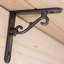 Hammer & Tongs - Scroll Iron Shelf Bracket - Raw-103976664