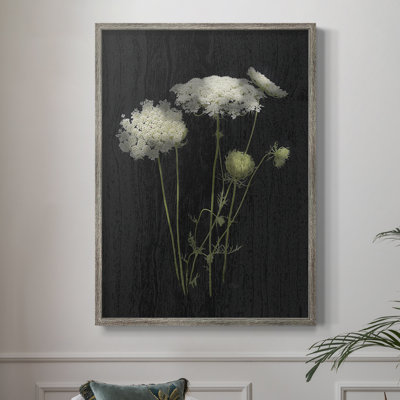 Queens Lace I, reproduction encadrée - bois massif 46638