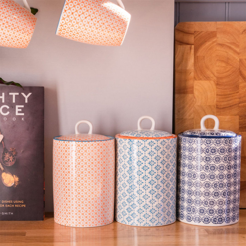 Porcelain China Canister