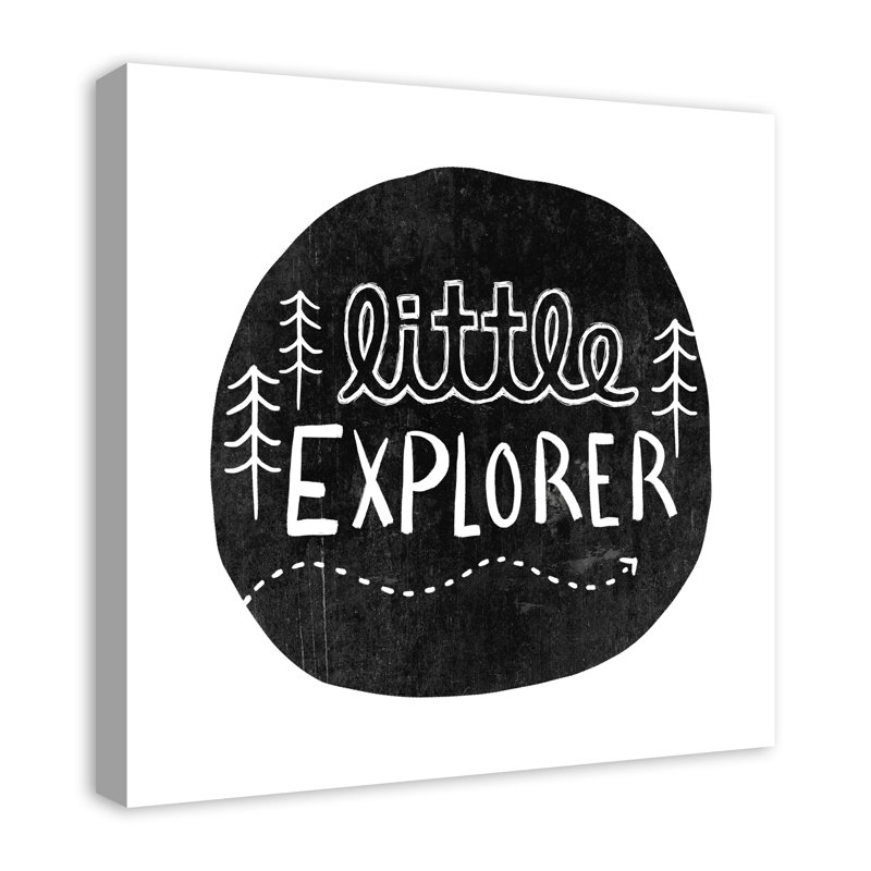 Art sur toile little explorer Manawa, H 24 po x l 24 po x P 1,25 po, Toile tendue