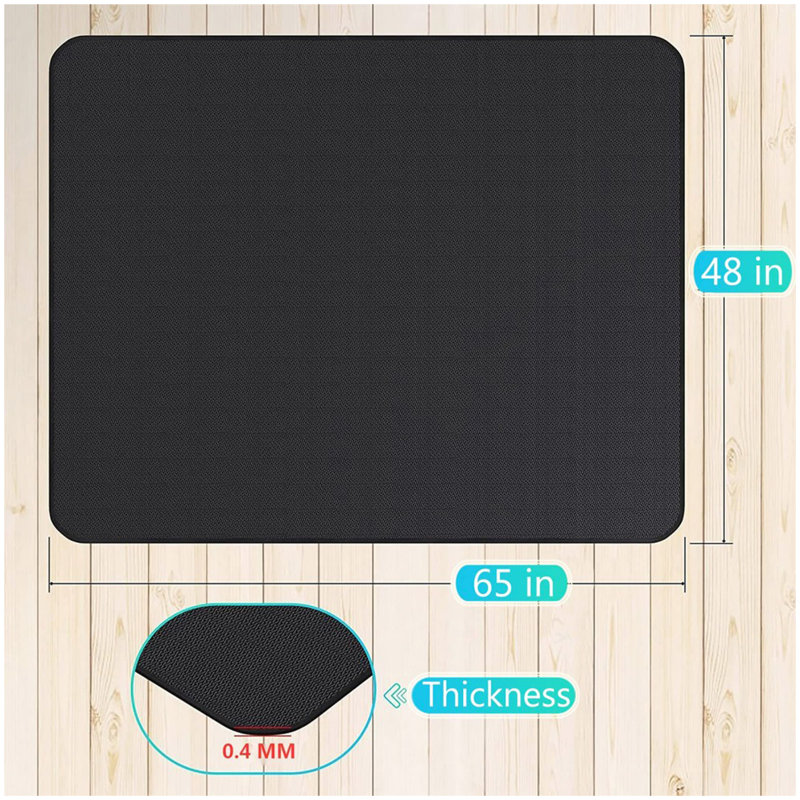 Tapis sous-marin pour barbecue 65 po x 48 po