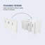 Meuble-lavabo pliable 48 po avec cadre en bois massif, à verrouillage rapide-130905306