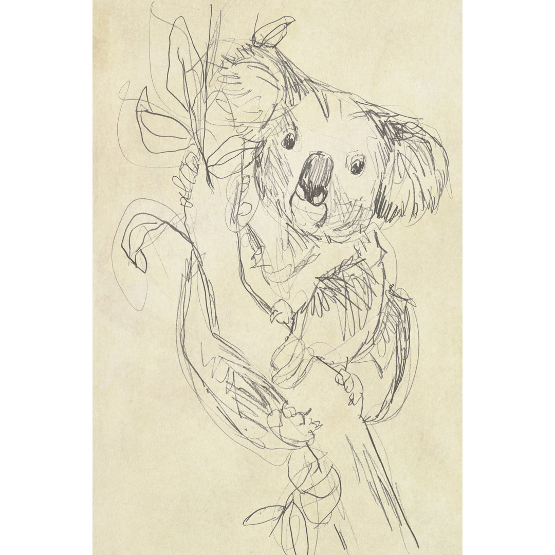 Outback Sketch II by June Erica Vess - Drawing