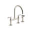 Edalyn by Studio McGee Two-Hole Bridge Kitchen Sink Faucet with Side Sprayer-721620492