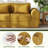 102" Compression Boneless Sleeper Sofa, Convertible Folding Cloud Couch with 3 Pillows, Soft Chenille, No Assembly Required-1181230806