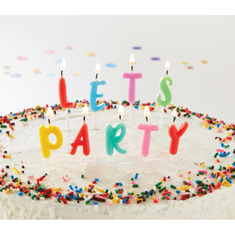 Ensemble de bougies Lets Party