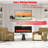 Datus Symple Stuff Black Electric Fireplace Insert-1236412389