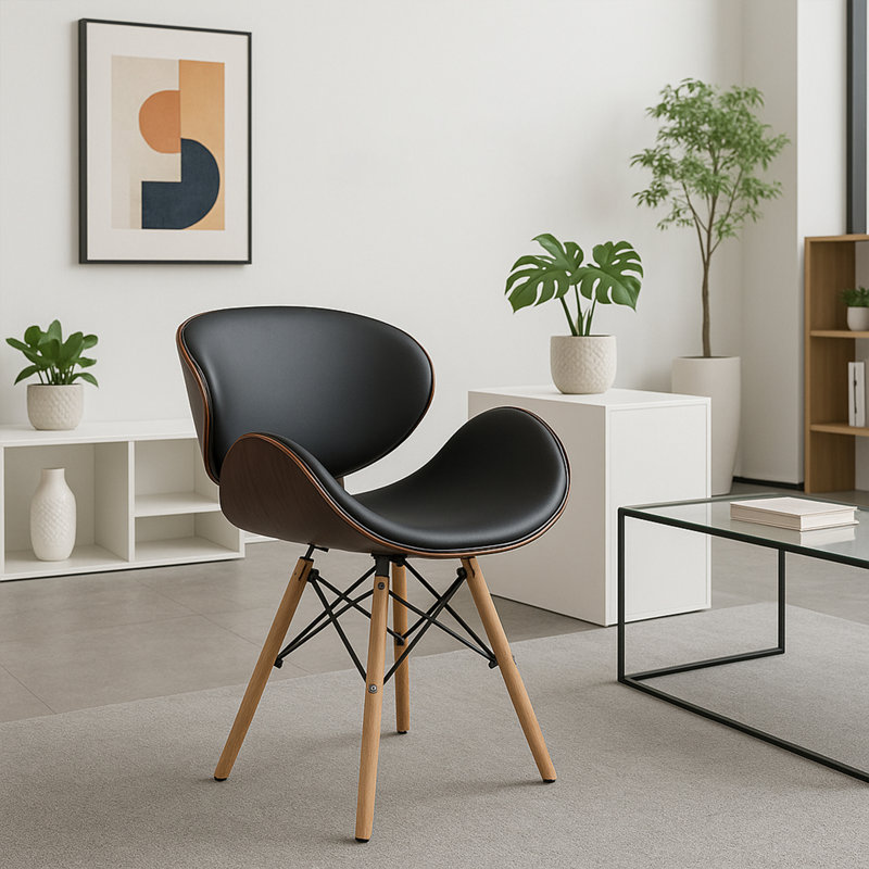 Doraville  Faux Leather Side Chair