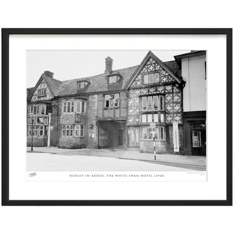 Henley-in-Arden, The White Swan Hotel C1960 by Francis Frith - Single Picture Frame Print, 45cm H x 60cm W x 2.3cm D
