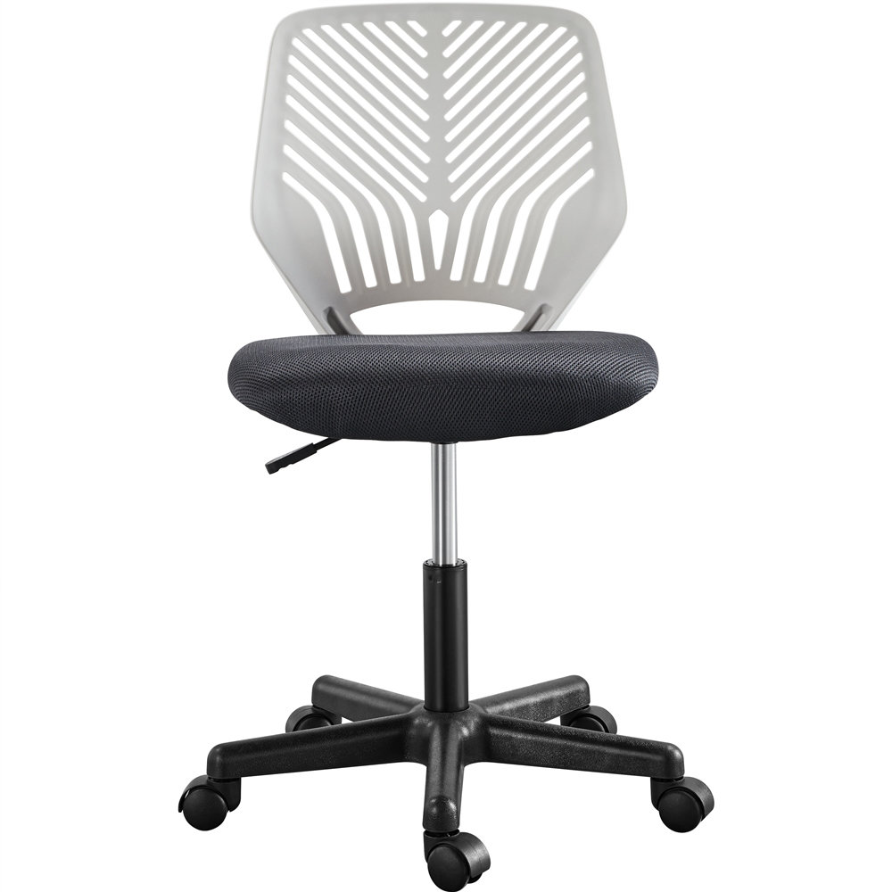 color Mid-Back Armless Mesh Padded Swivel Task Office Chair
