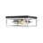 Transitional 2 Light Chrome and Black Square Flsou Mount-1976606652