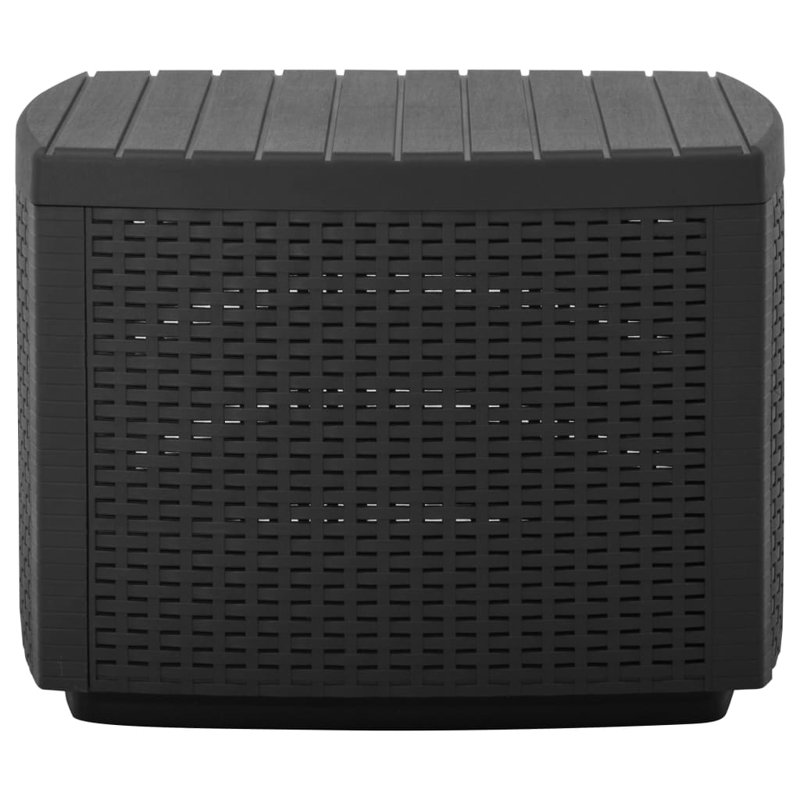Plastic Coffee Table, Black
