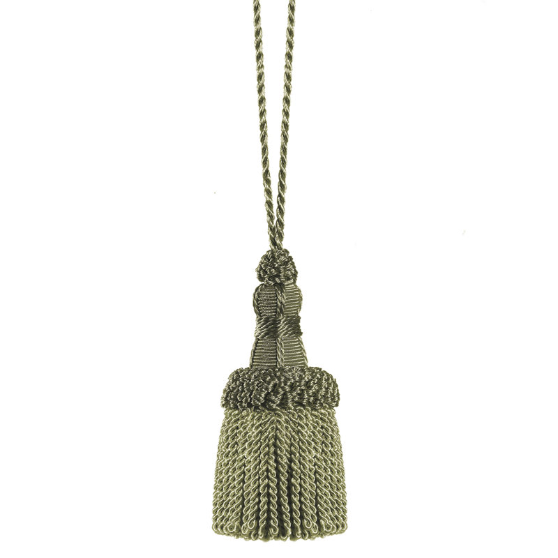 Fabric 9cm Curtain Hardware Accessory, Green