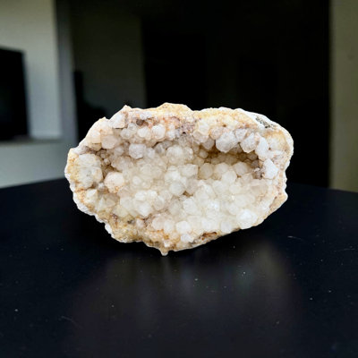Grappe de quartz Anandalite arc-en-ciel