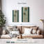 Plumes de paon - vert-269100460