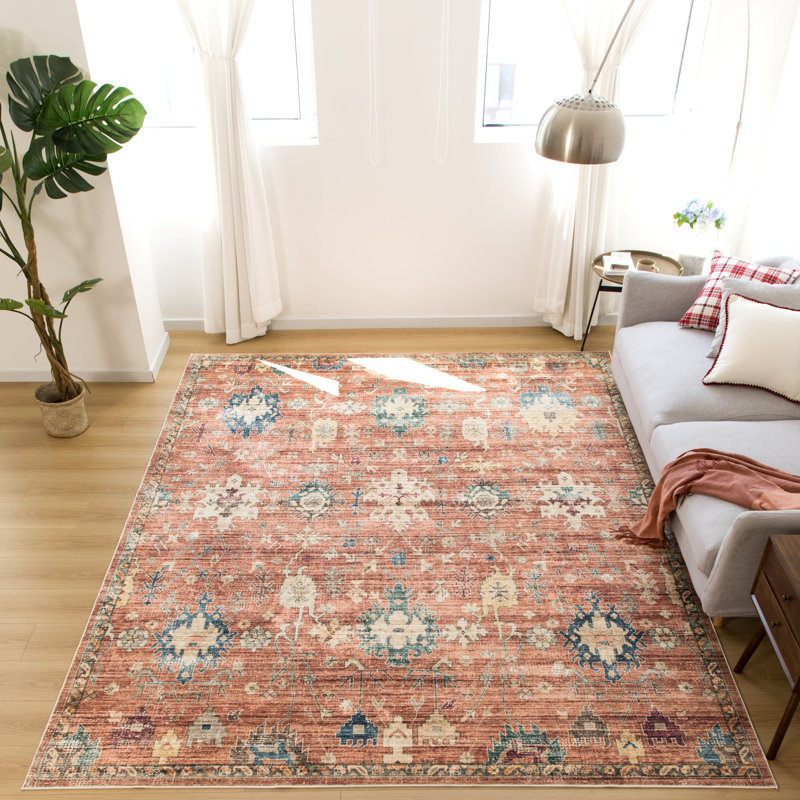 Tapis lavable à la machine Cassella Sunset Oushak, Rectangulaire 2 pi x 3 pi