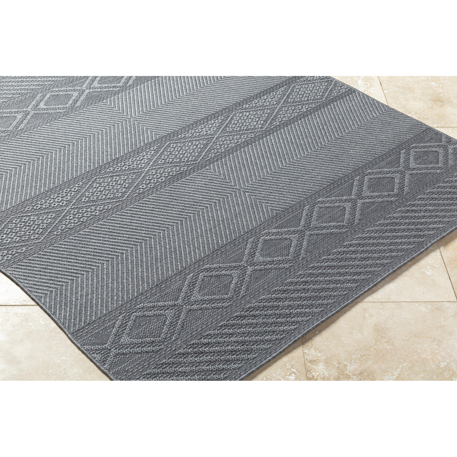 Winn Moroccan Rug, Rectangle 6'7" x 9'