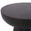 Table d'appoint d'extérieur en béton léger