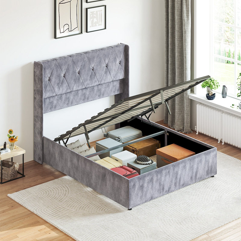 Base de lit plateforme grand