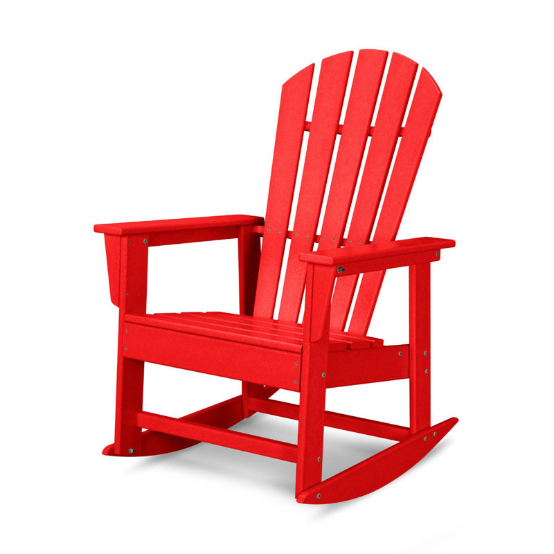 Chaise berçante POLYWOOD South Beach, Rouge coucher de soleil