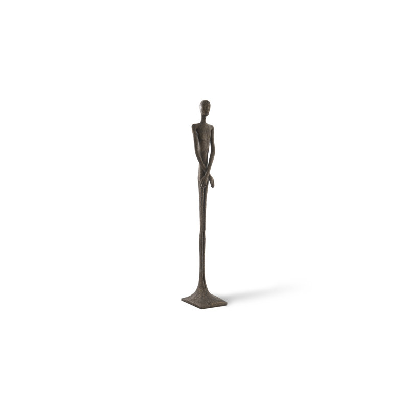Lloyd Skinny Male Statue, 33" H x 6" W x 5" D, Bronze