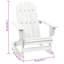 Ledbury Fir Solid Wood Outdoor Rocker-75586489