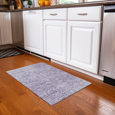 Lamanna Washable Oriental Indoor / Outdoor Rug