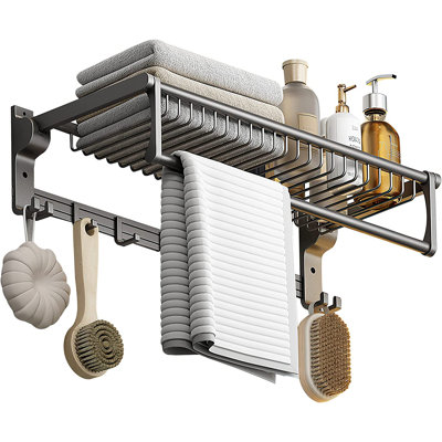 4 Wall Towel Rack