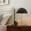 Ideal Metal Table Lamp In Grey Satin Brass-1084917361