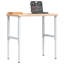 Solid Wood Top Height-Adjustable Workbench-748784867-748784866