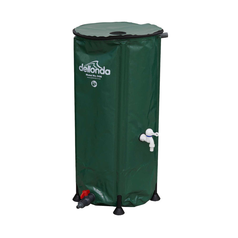 Dellonda Weather Resistant Polyester Rain Barrel, 78 H x 40 W x 40 D cm